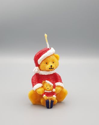 Picture of Weihnachtsbär aus Bienenwachs 117g