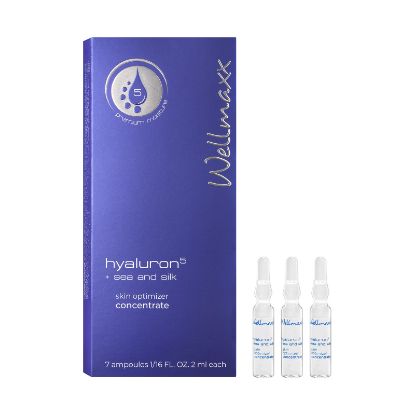 Picture of wellmaxx hyaluron⁵ Ampullen sea and silk skin optimizer concentrate