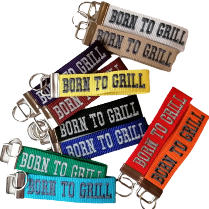 Picture of Schlüsselanhänger "BORN TO GRILL"