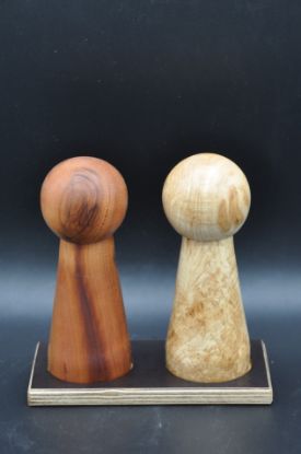 Bild von Salz- & Pfeffermühlen Set - unterschiedliche Holzarten auswählbar