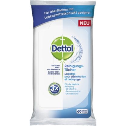 Picture of Dettol, Desinfektion Reinigungstücher, 60 Stück
