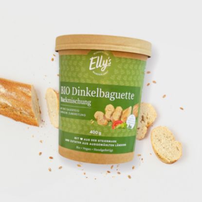 Bild von BIO Dinkelbaguette Backmischung