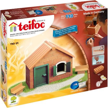Picture of Haus mit Dachplatte (Startpackung) (Markenspielware > teifoc®)