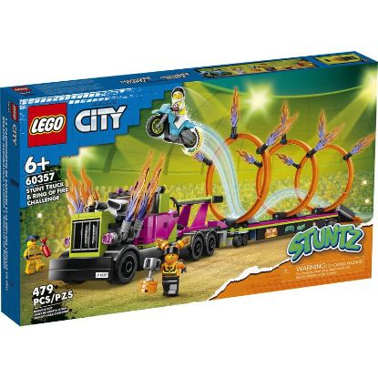 Picture of Stunttruck mit Feuerreifen-Challenge (LEGO® > LEGO® City)