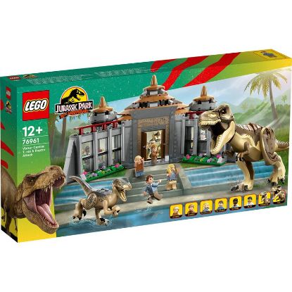 Bild von Angriff des T. rex und des Raptors aufs Besucherzentrum (LEGO® > LEGO® Jurassic World)