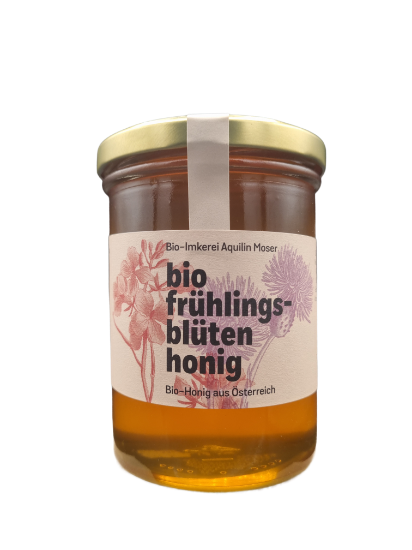 Picture of BIO Frühlingsblüten Honig 520g - BIO Imkerei Aquilin Moser