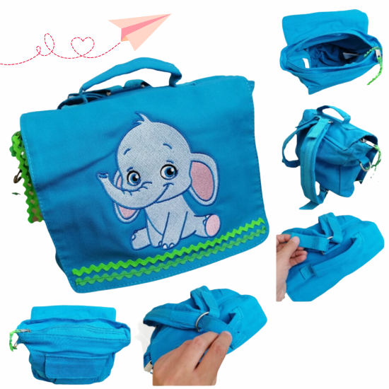 Bild von Kindergartenrucksack "Elefant"